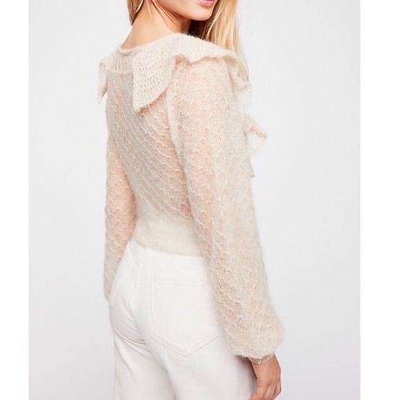 NWT Free People Macaroon Lightweight Sweater - Picture 4 of 8